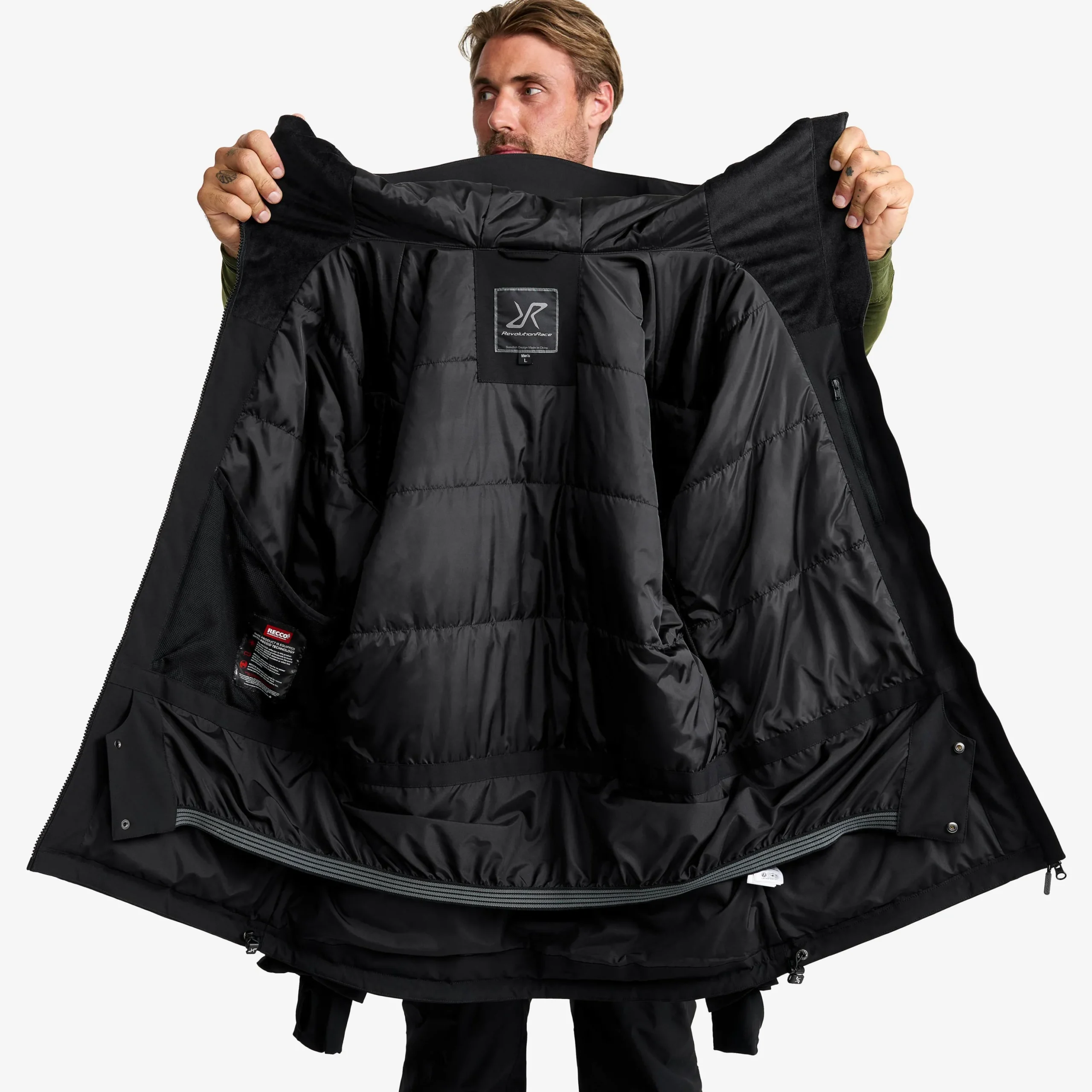 AccXel Insulated 2L Ski Jacket Herren Black