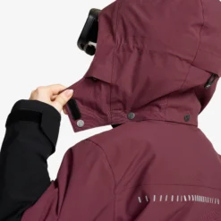 AccXel Insulated 2L Ski Jacket Teens Mauve Wine/Black