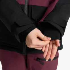 AccXel Insulated 2L Ski Jacket Teens Mauve Wine/Black