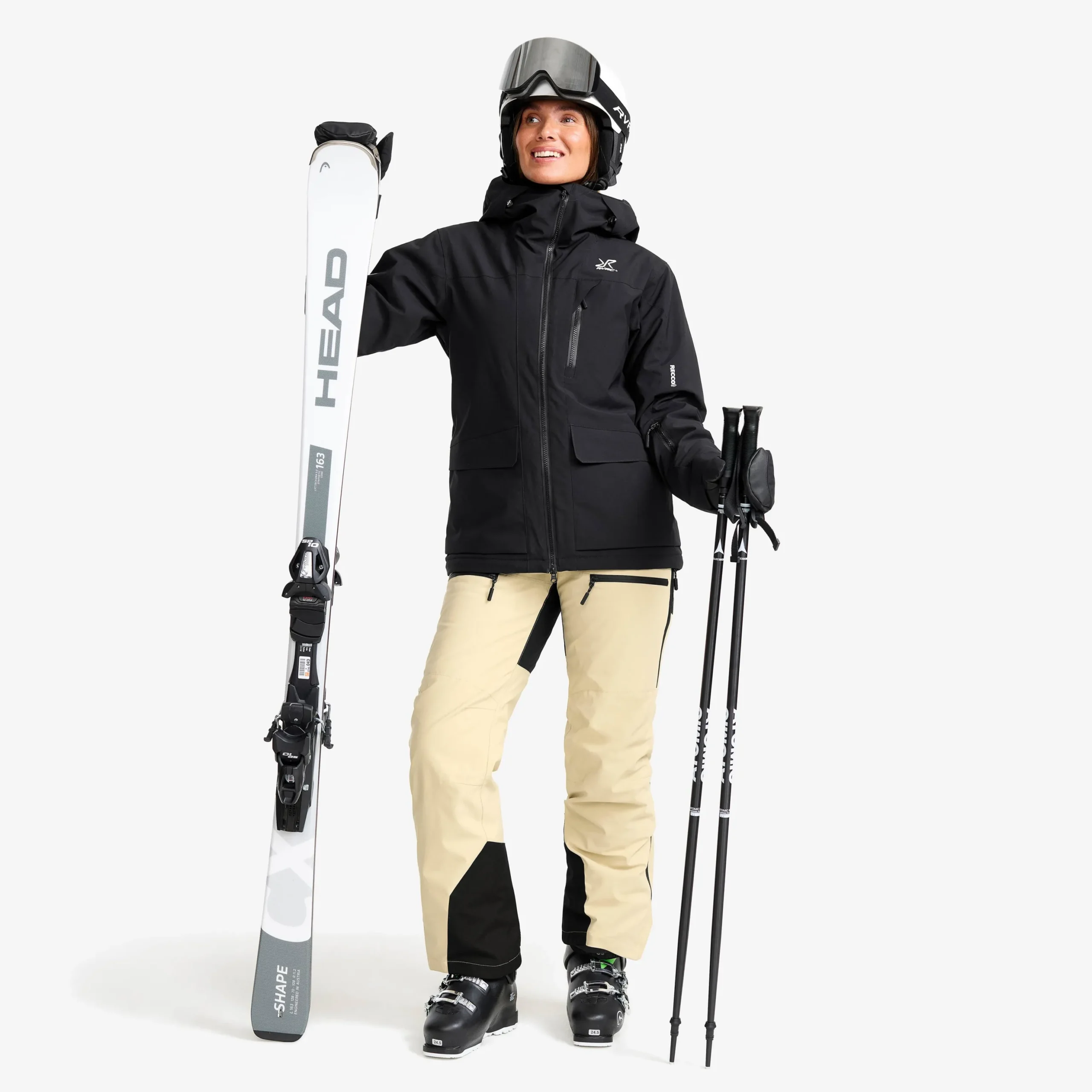 AccXel Insulated 2L Ski Jacket Damen Black