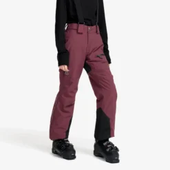AccXel Insulated 2L Snow Pants Teens Mauve Wine