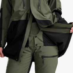 AccXel 2L Ski Jacket Damen Kambaba Green/Black