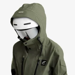AccXel 2L Ski Jacket Damen Kambaba Green/Black
