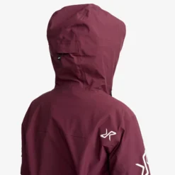 AccXel 2L Ski Jacket Damen Mauve Wine/Black