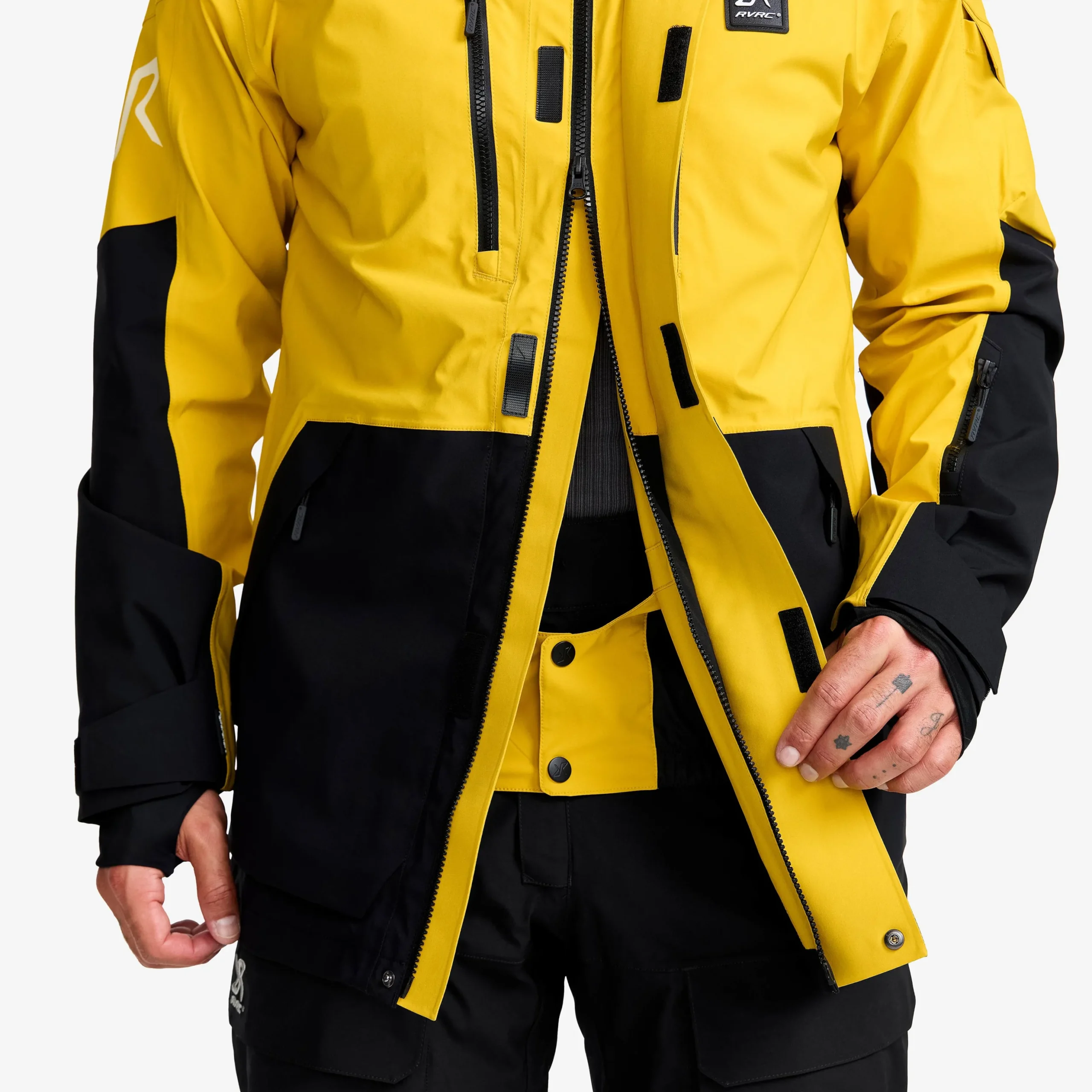 AccXel 2L Ski Jacket Herren Mango Mint/Black