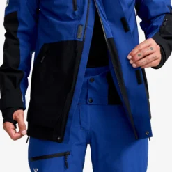 AccXel 2L Ski Jacket Herren Surf the Web/Black