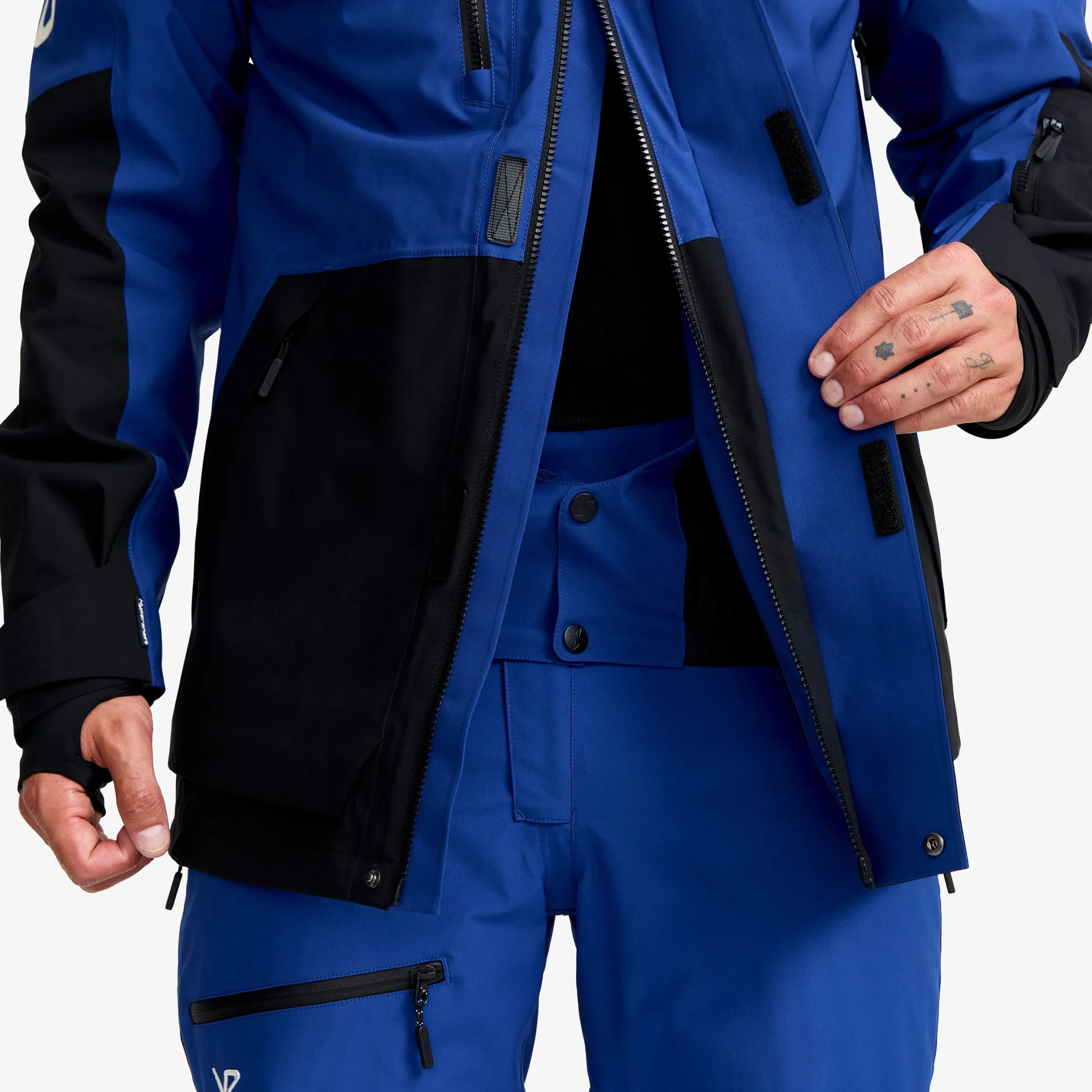 AccXel 2L Ski Jacket Herren Surf the Web/Black