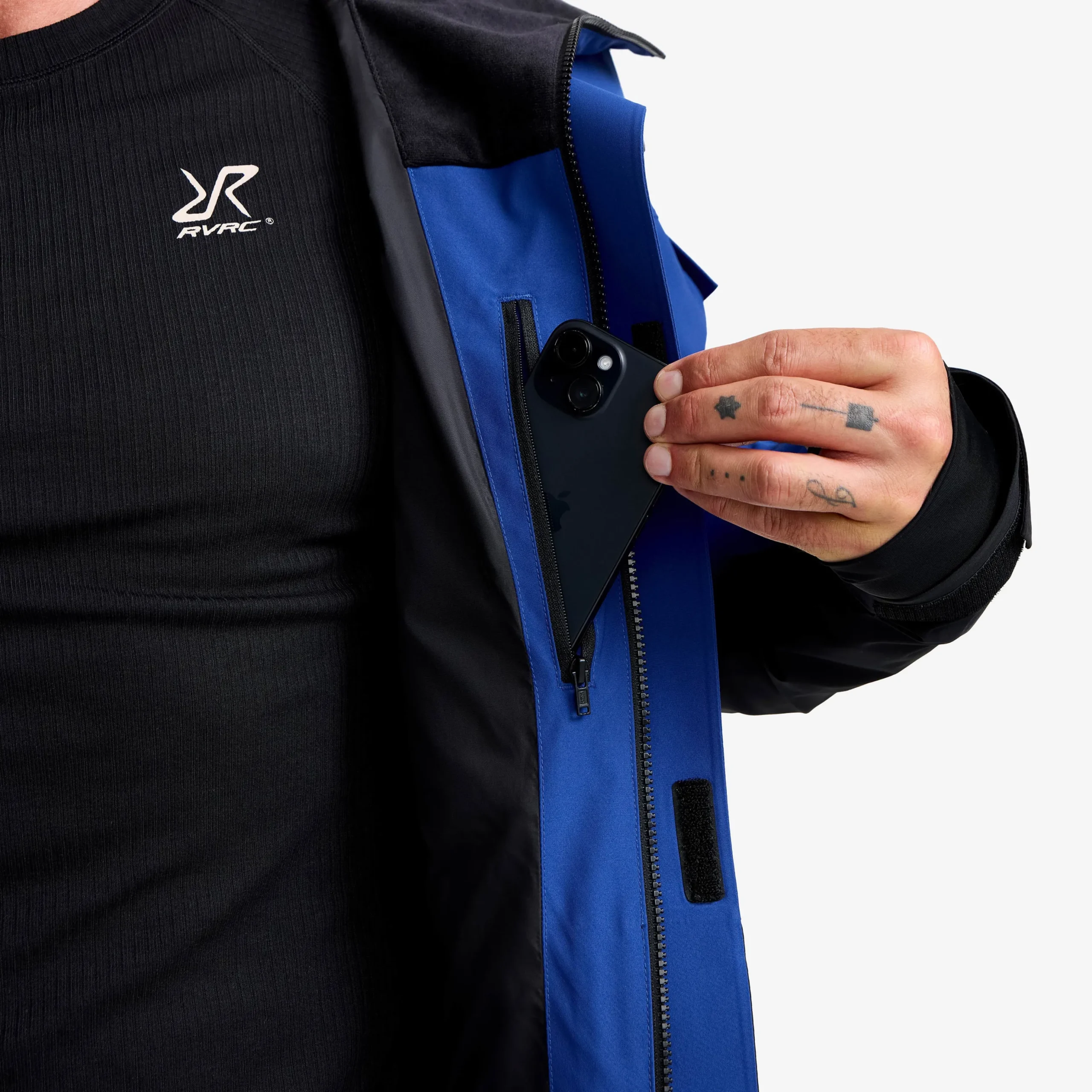 AccXel 2L Ski Jacket Herren Surf the Web/Black