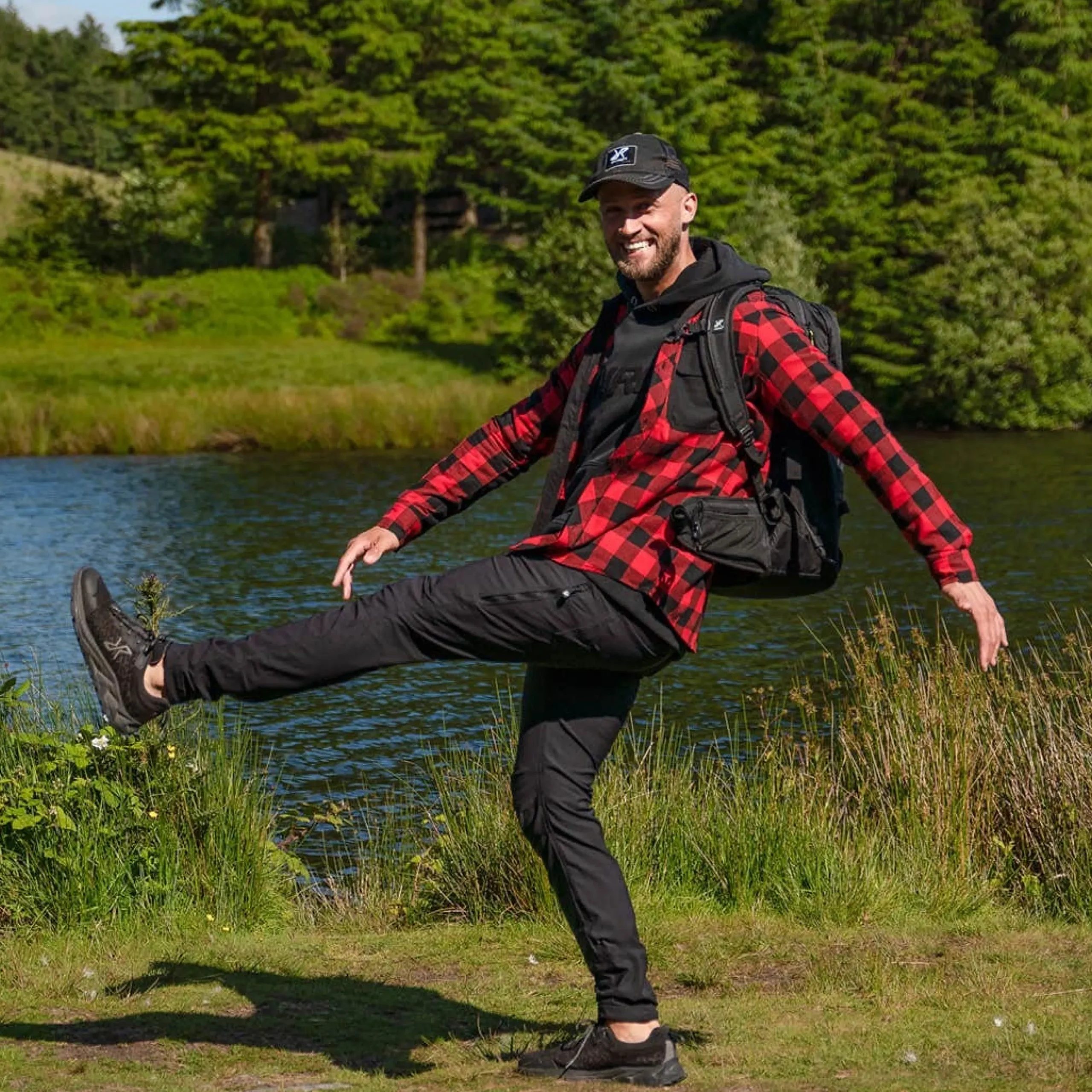 Adrenaline Outdoor Jeans Herren Black