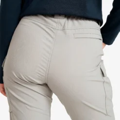 Adventure Cargo Stretch Pants Damen Limestone Grey