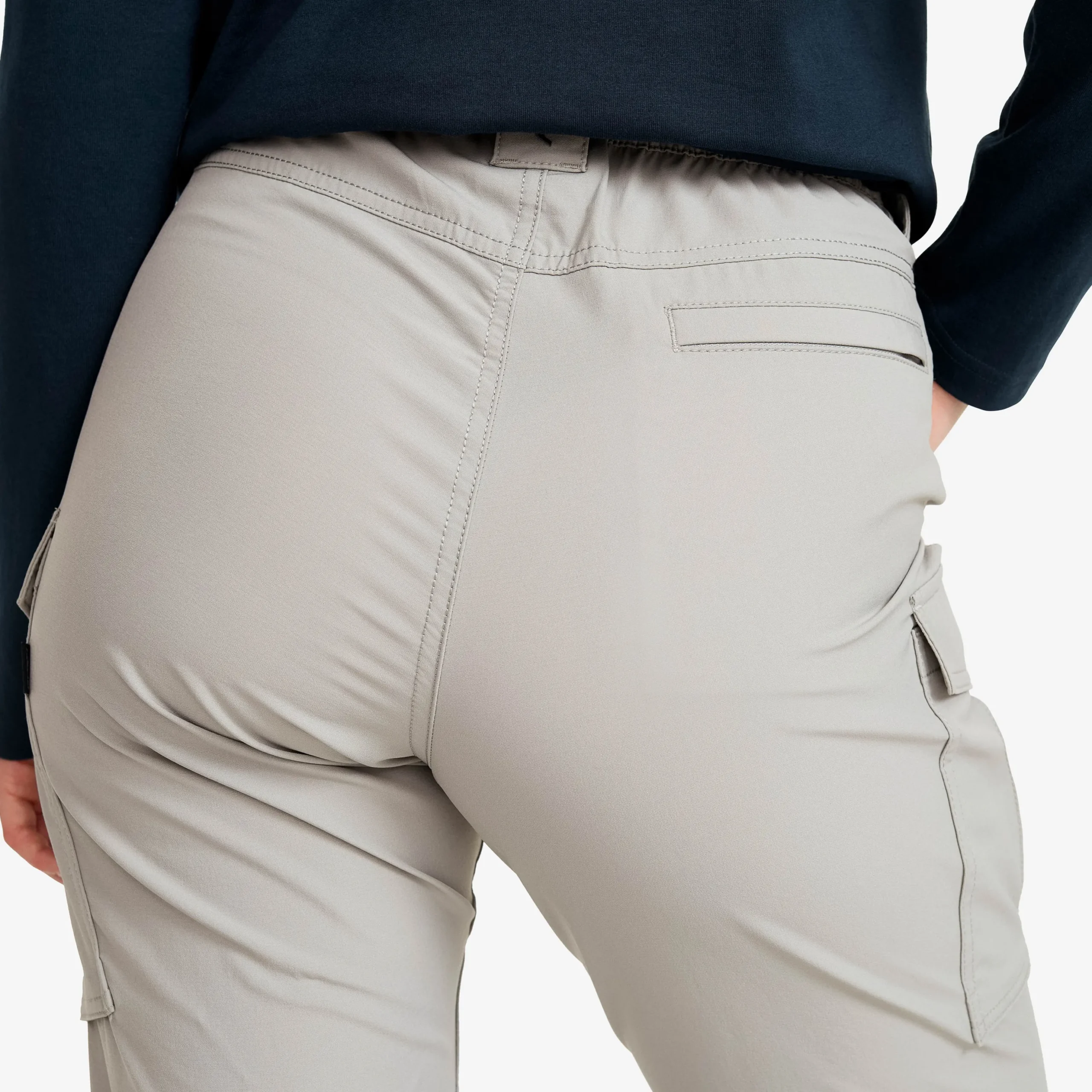 Adventure Cargo Stretch Pants Damen Limestone Grey
