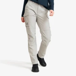 Adventure Cargo Stretch Pants Damen Limestone Grey