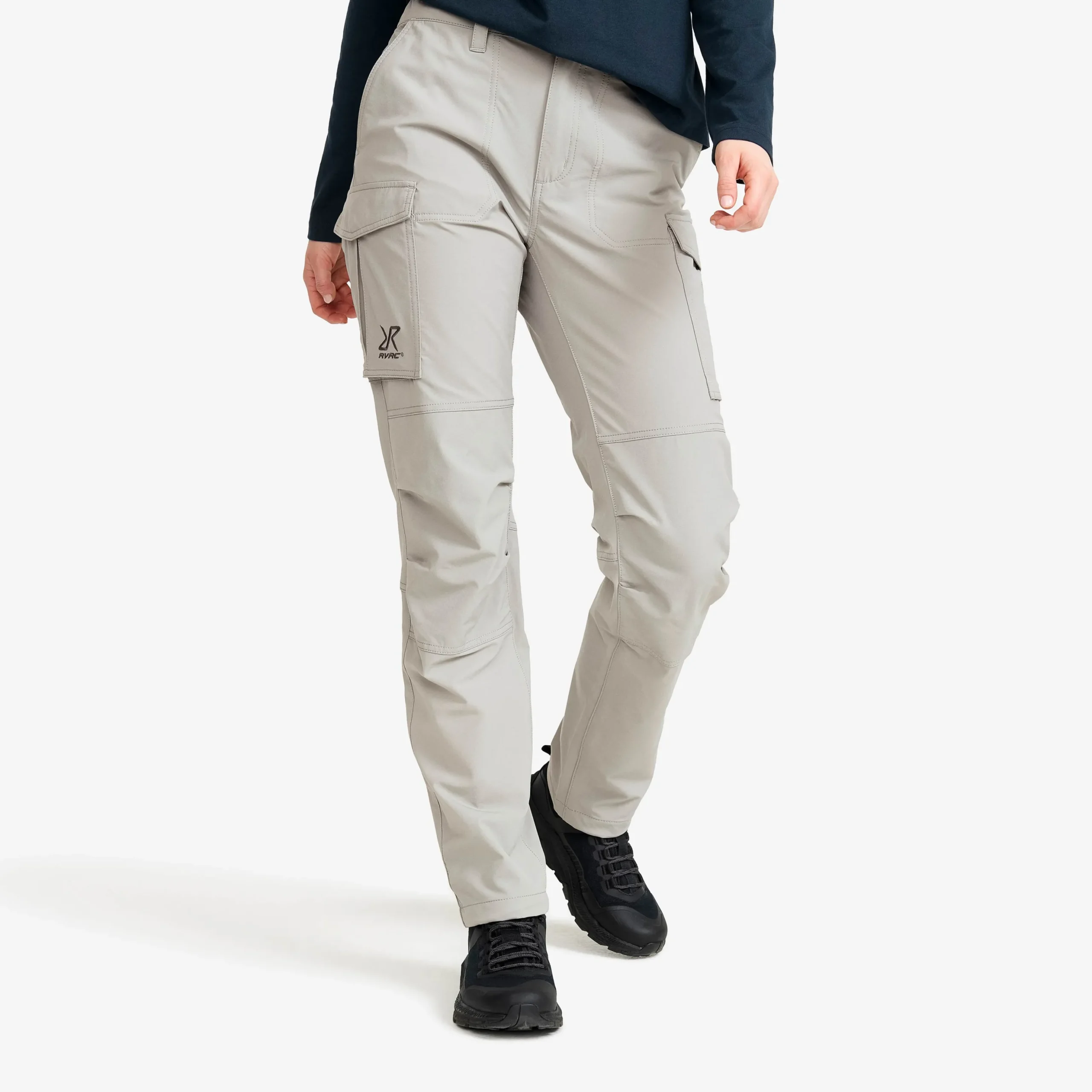 Adventure Cargo Stretch Pants Damen Limestone Grey