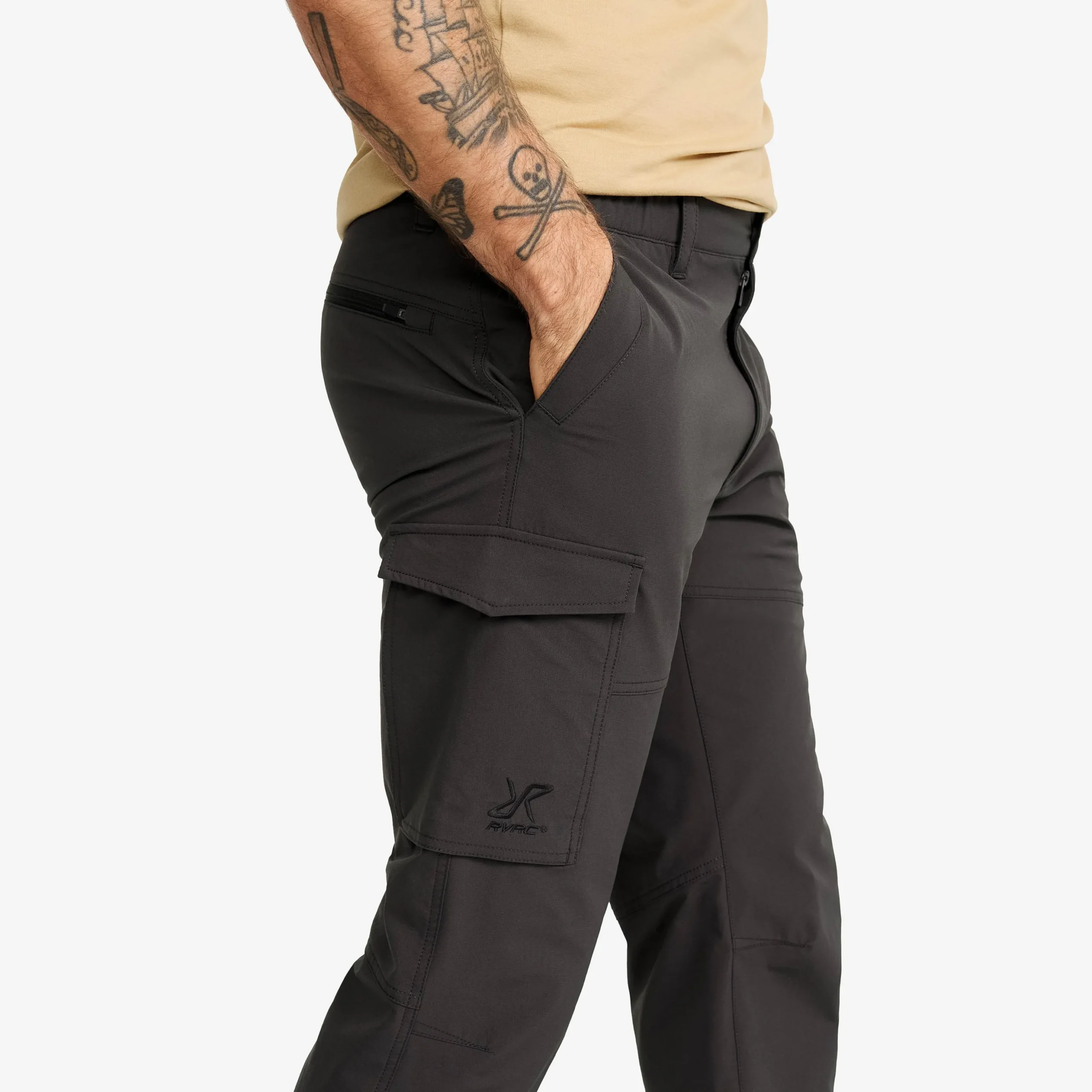 Adventure 3/4 Cargo Stretch Pants Herren Anthracite