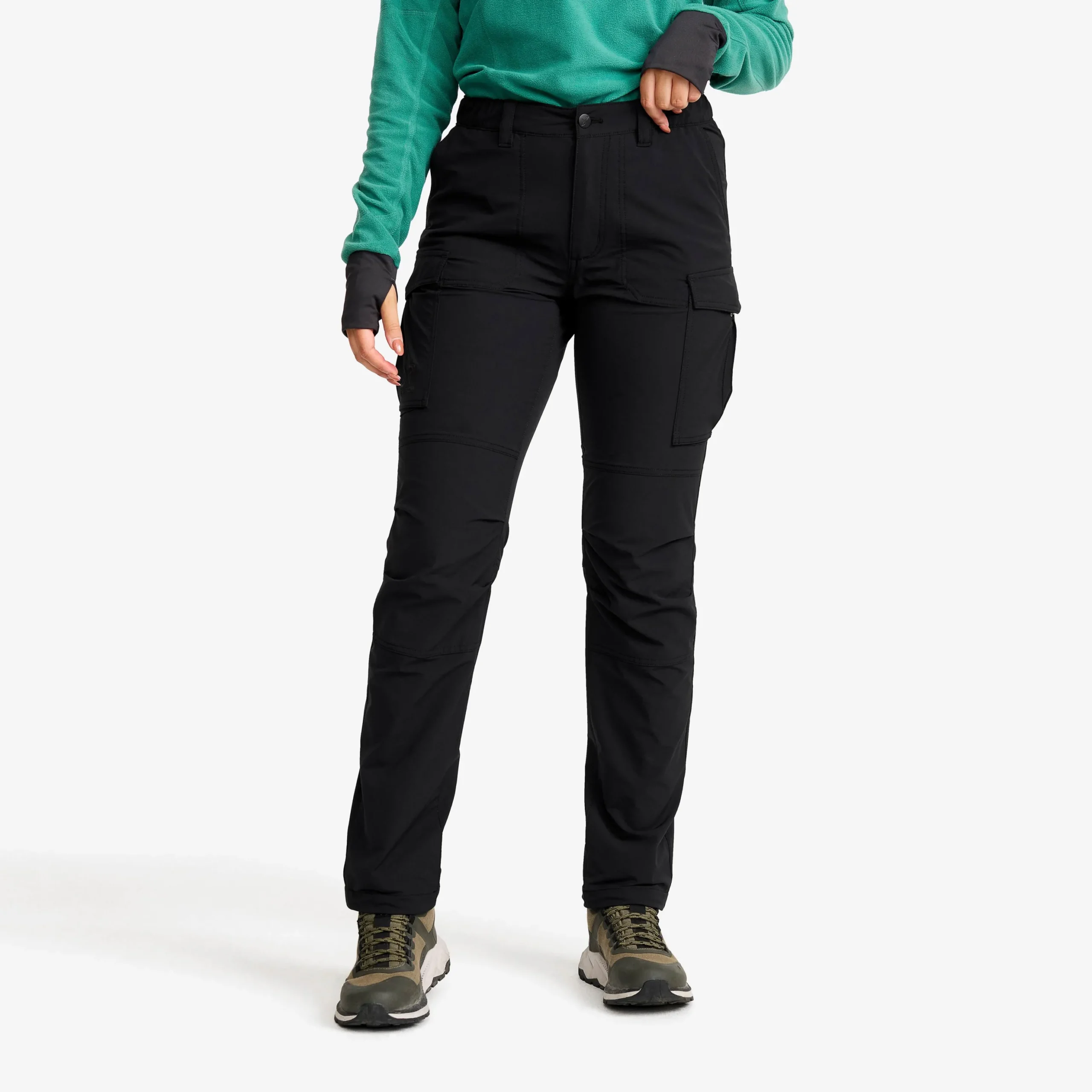 Adventure Cargo Stretch Pants Damen Black