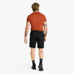 Adventure Cargo Stretch Shorts Herren Black