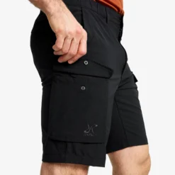 Adventure Cargo Stretch Shorts Herren Black