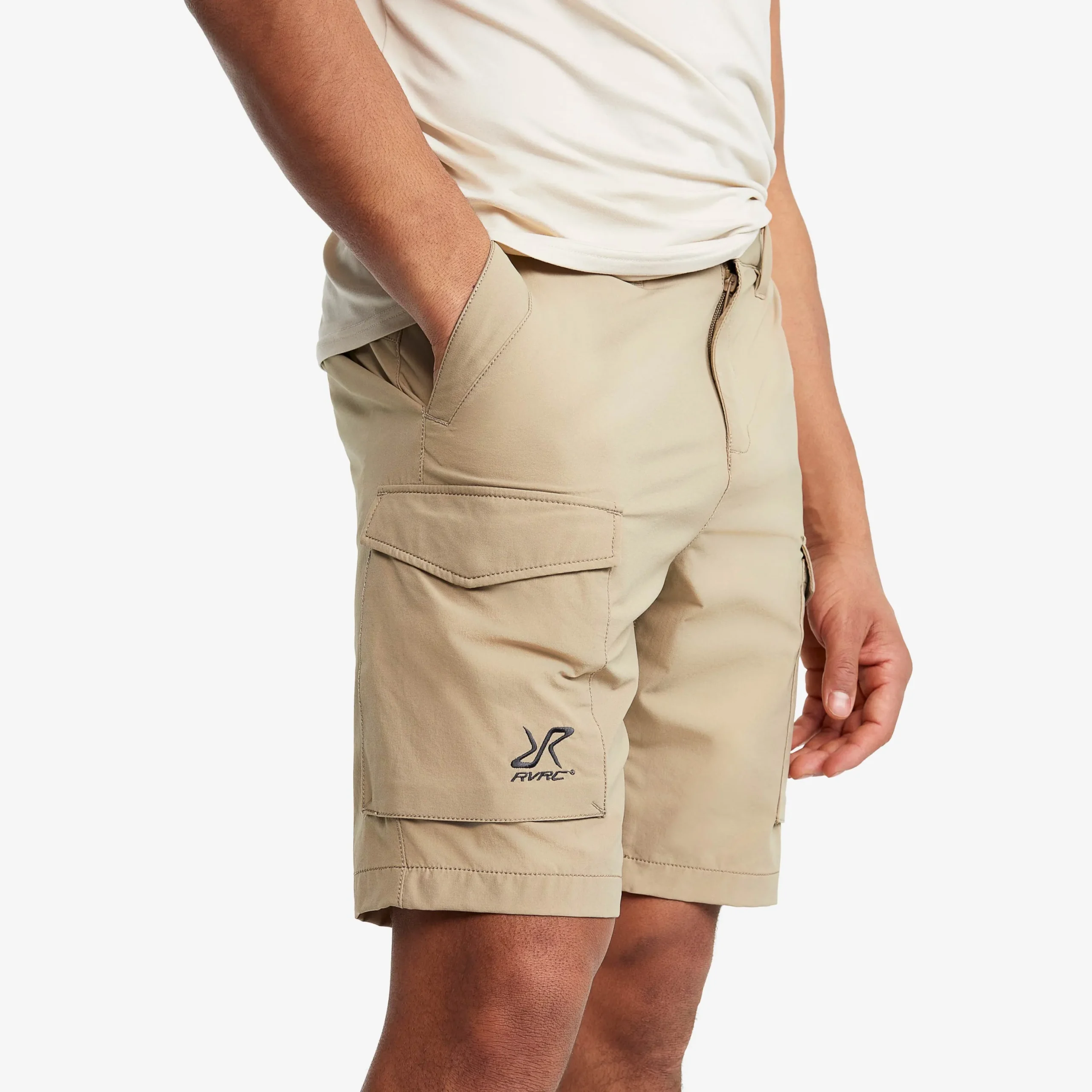 Adventure Cargo Stretch Shorts Herren Khaki