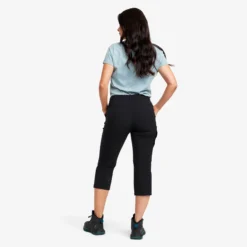 Adventure 3/4 Stretch Pants Damen Black