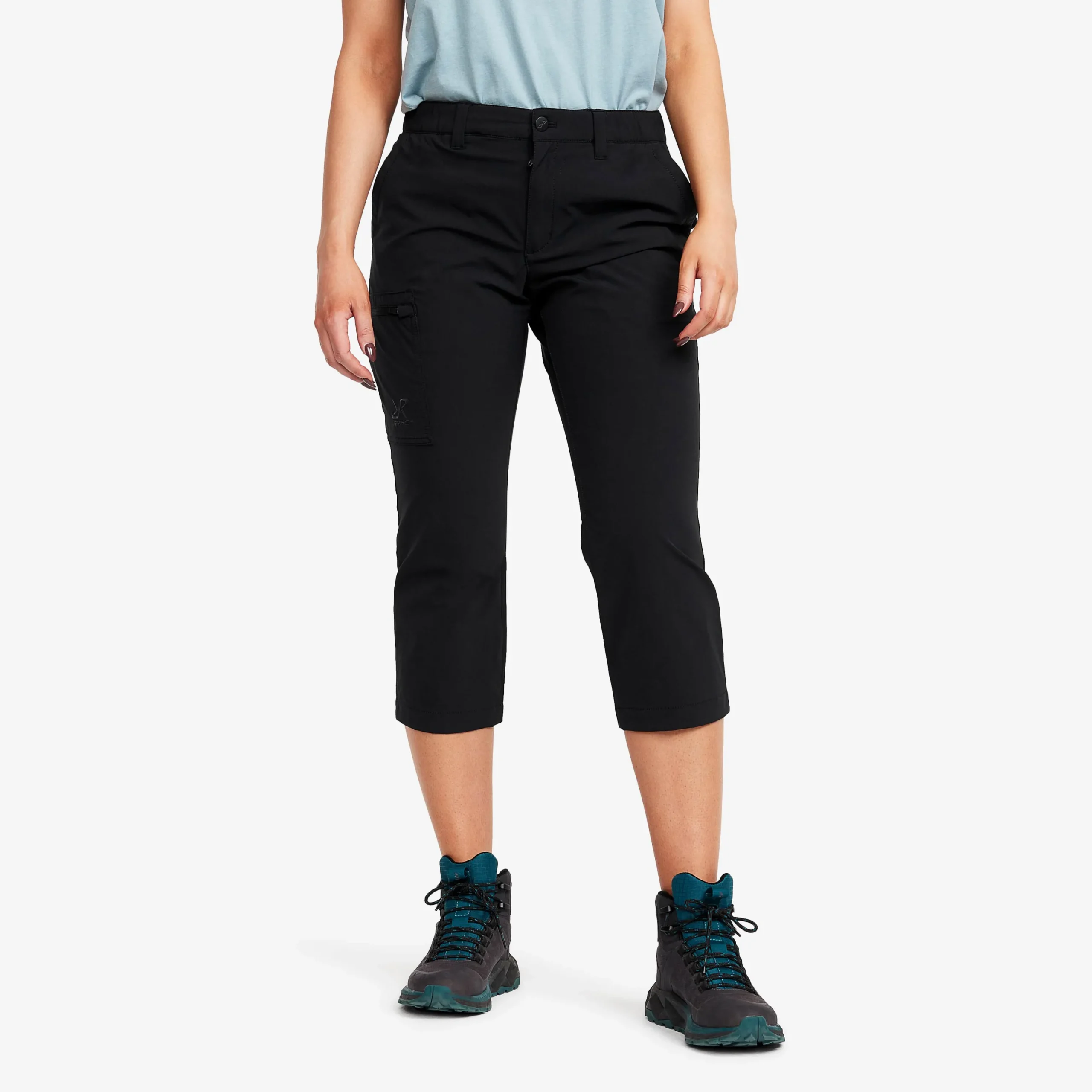 Adventure 3/4 Stretch Pants Damen Black