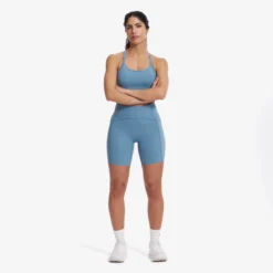 Aero Medium Sports Bra Damen Captain's Blue