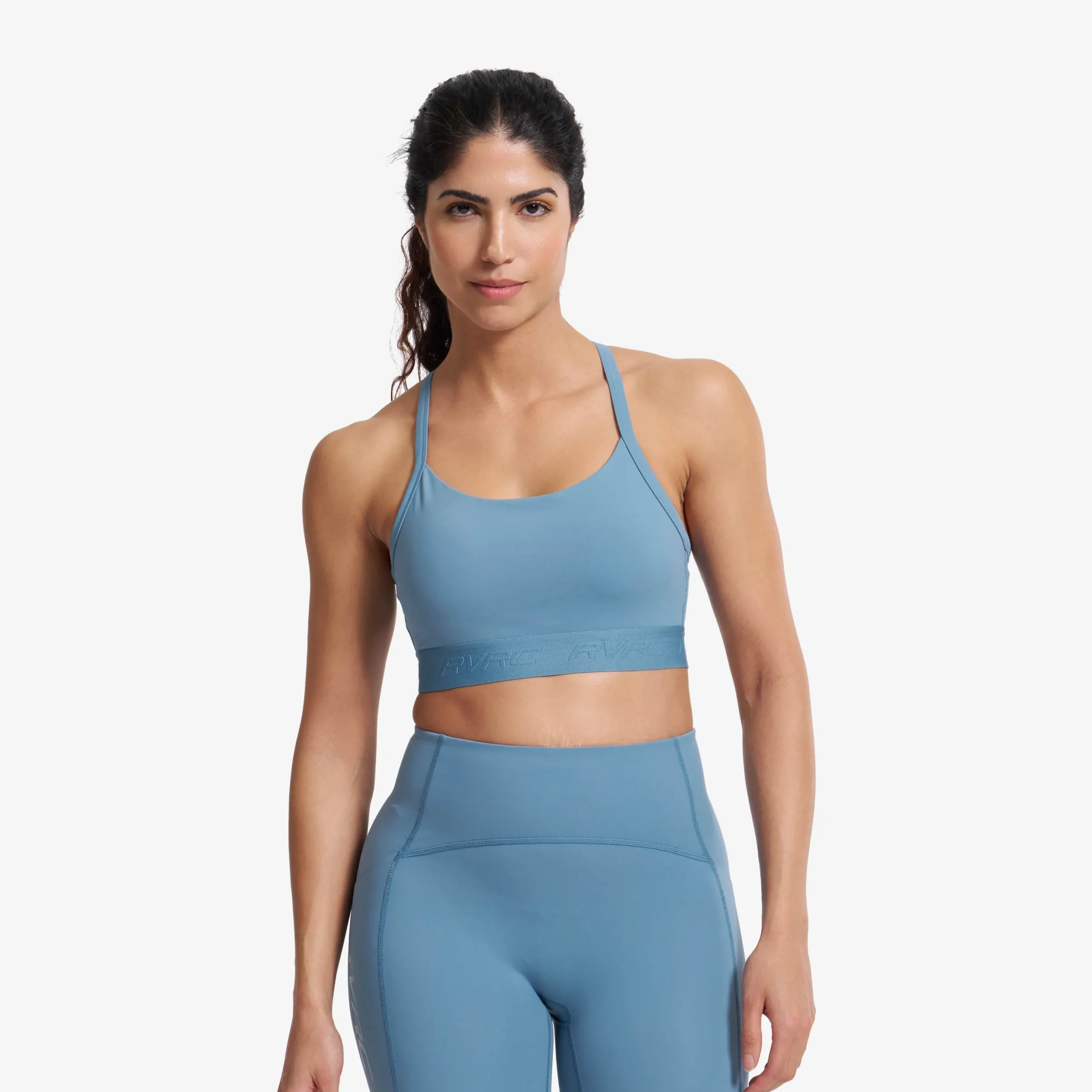 Aero Medium Sports Bra Damen Captain's Blue