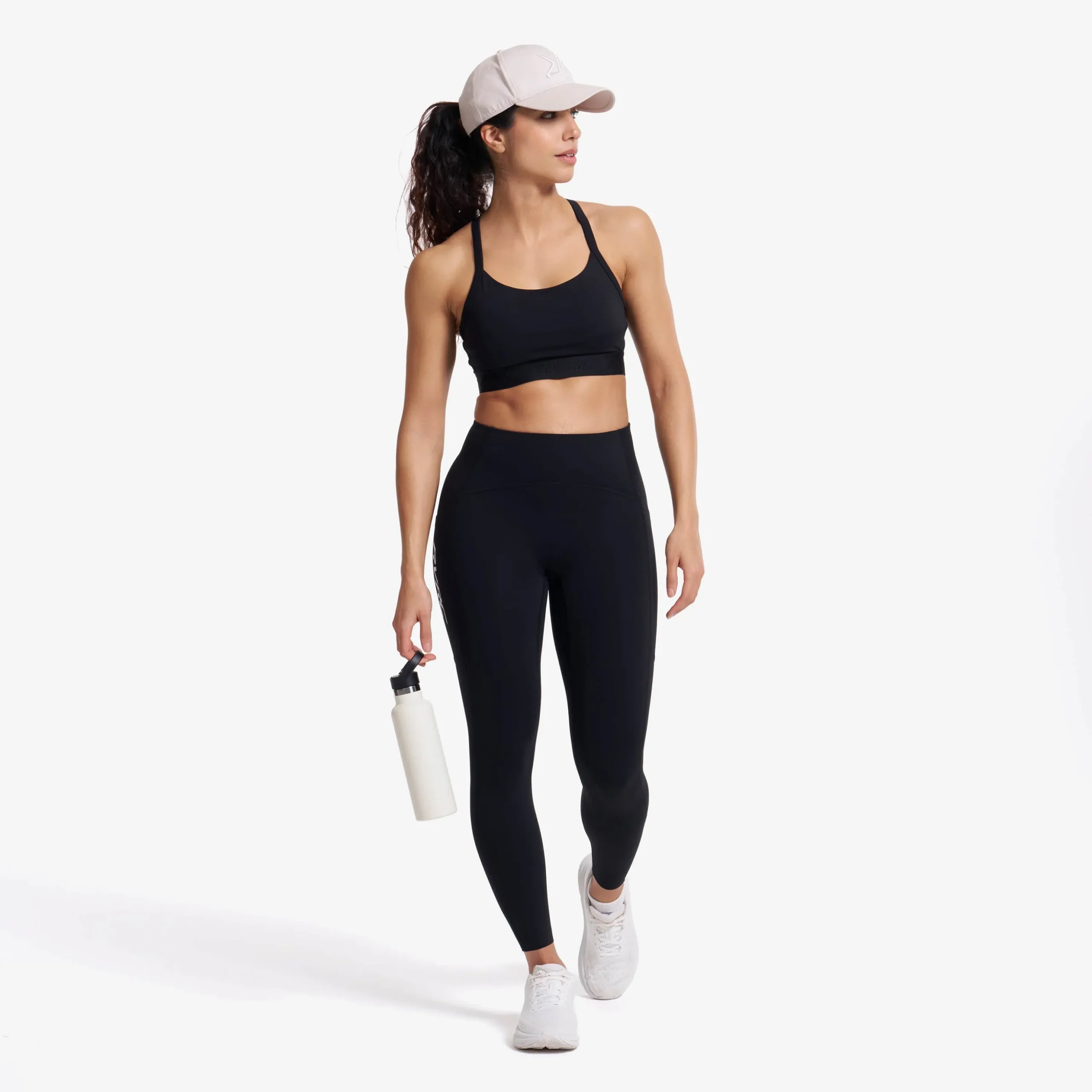 Aero Pocket Running Leggings Damen Black