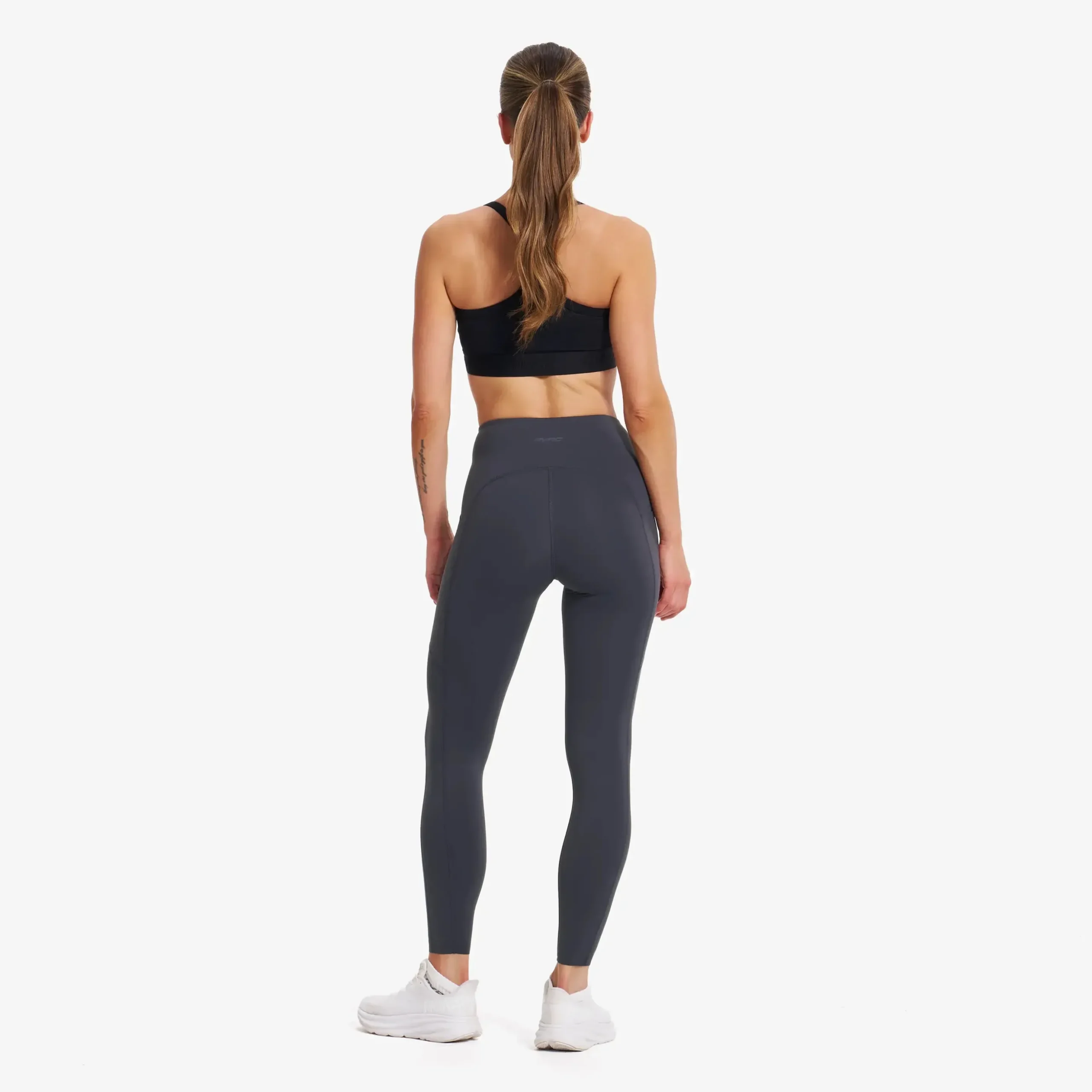 Aero Pocket Running Leggings Damen Anthracite