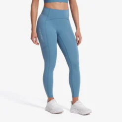 Aero Pocket Running Leggings Damen Captain's Blue