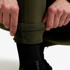 Alaska Fleece Lined Pocket Leggings Damen Forest Night