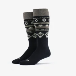 Alpine Terry Socks Black/Peyote
