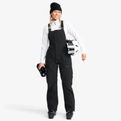 Atlas 3L Ski Bib Pants Damen Black