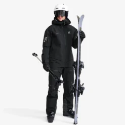 Atlas 3L Ski Bib Pants Herren Black