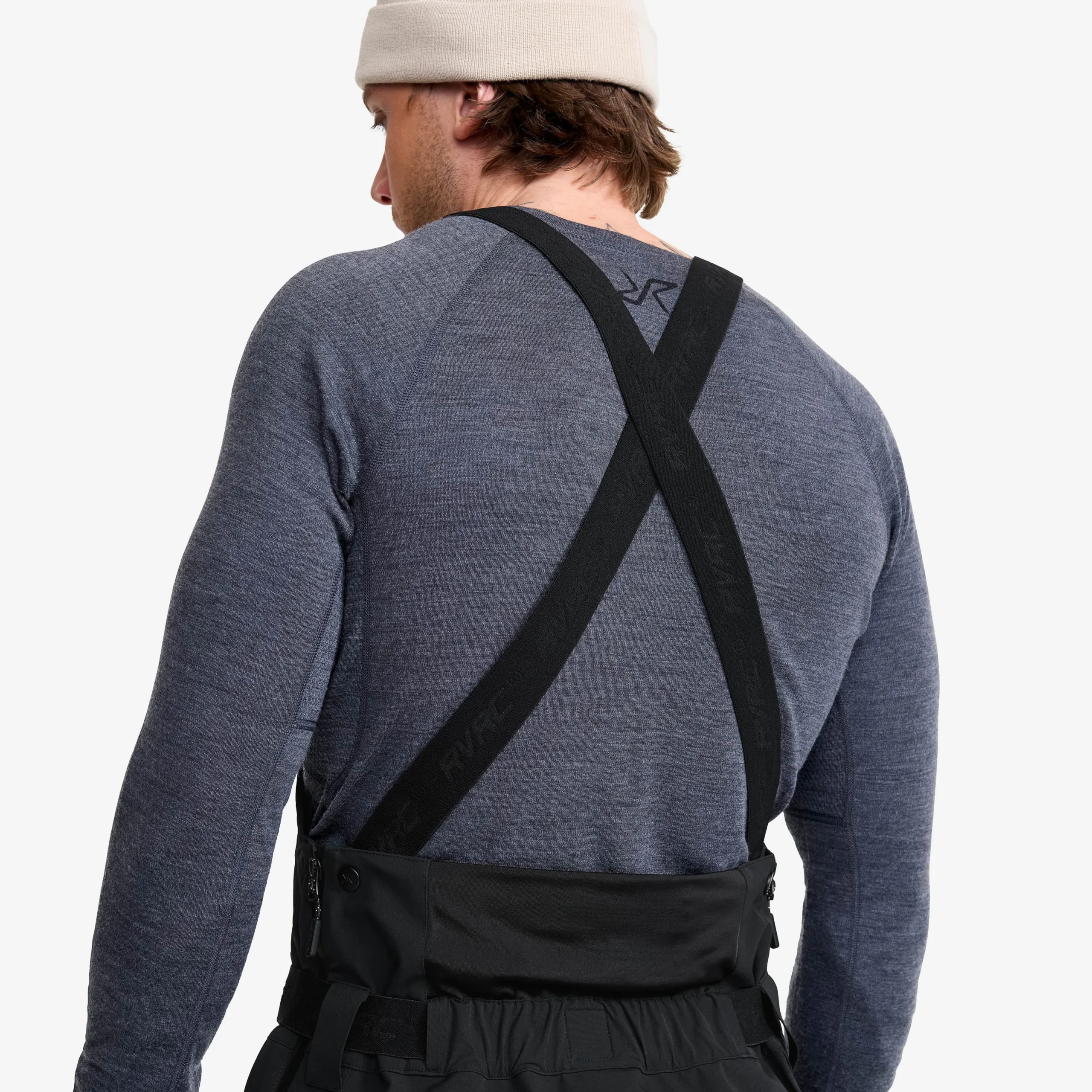 Atlas 3L Ski Bib Pants Herren Black