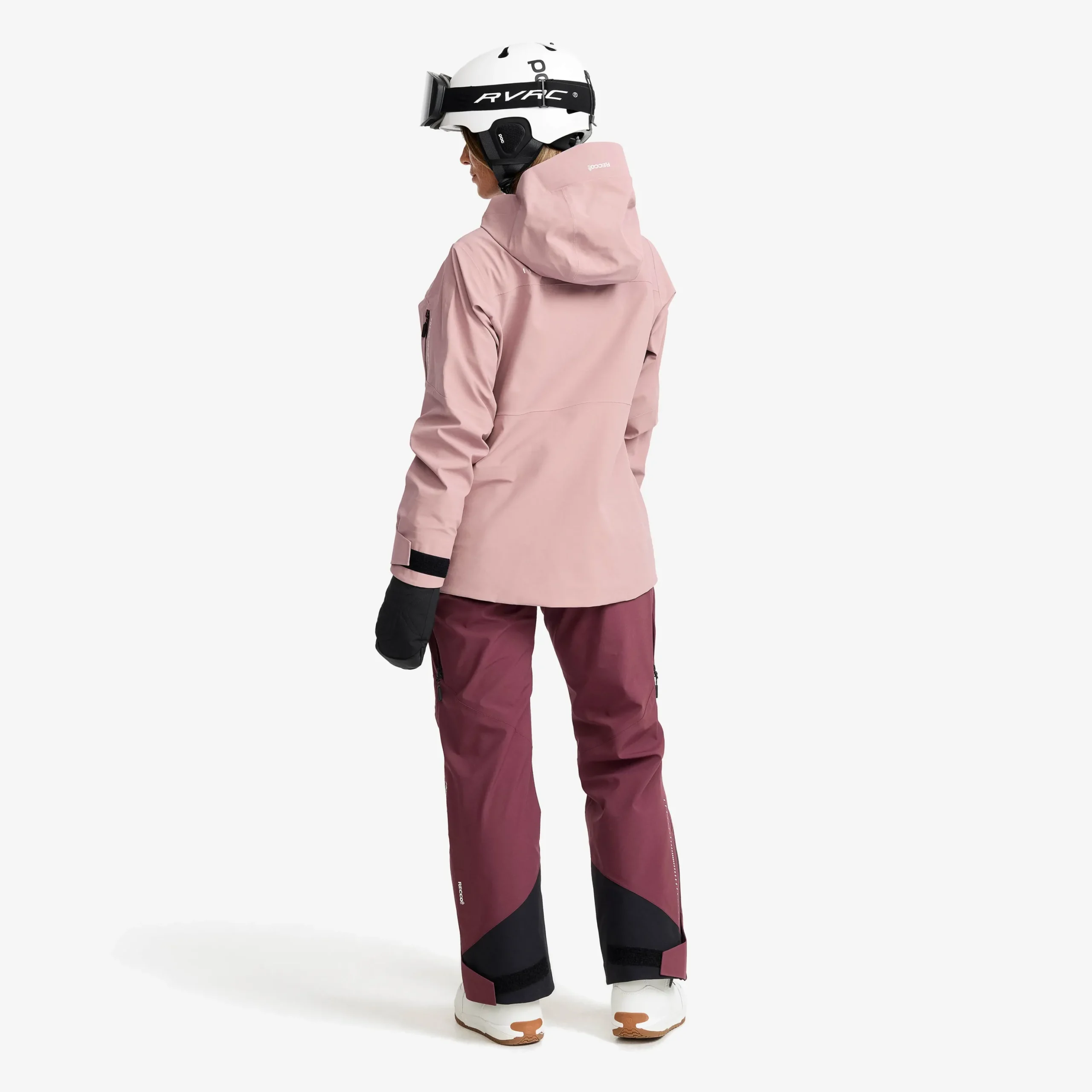 Atlas 3L Ski Jacket Damen Dusty Mauve