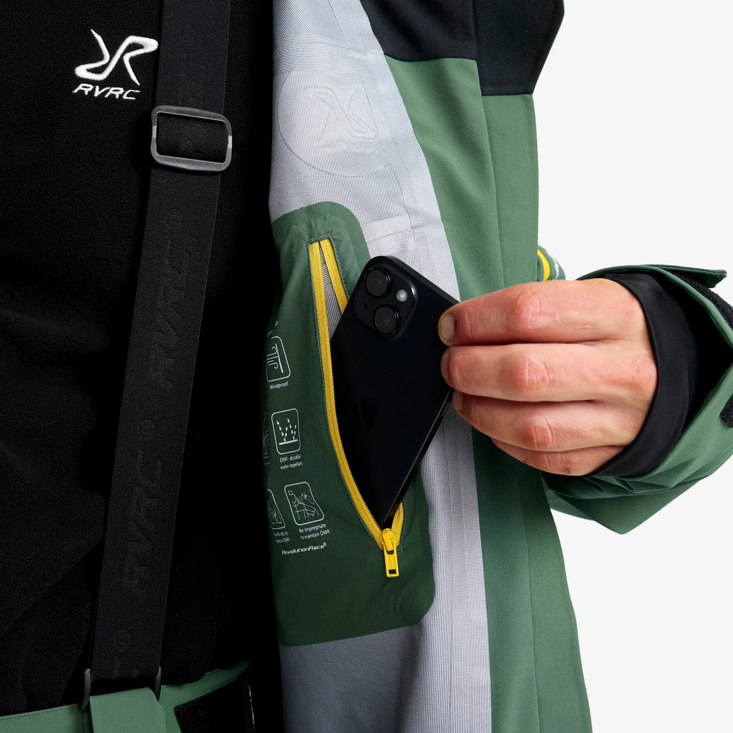Atlas 3L Ski Jacket Herren Garden Topiary