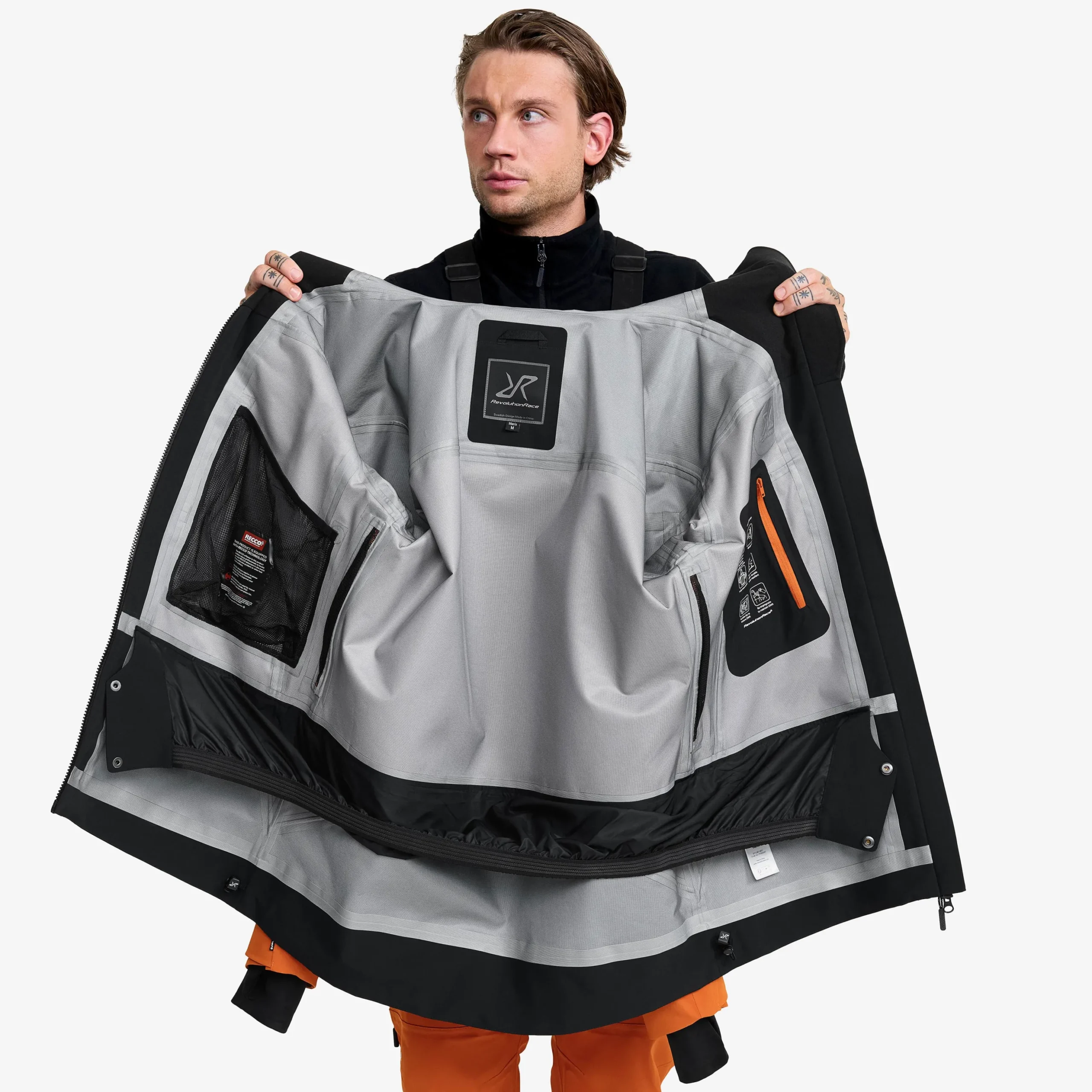 Atlas 3L Ski Jacket Herren Hawaiian Sunset/Black