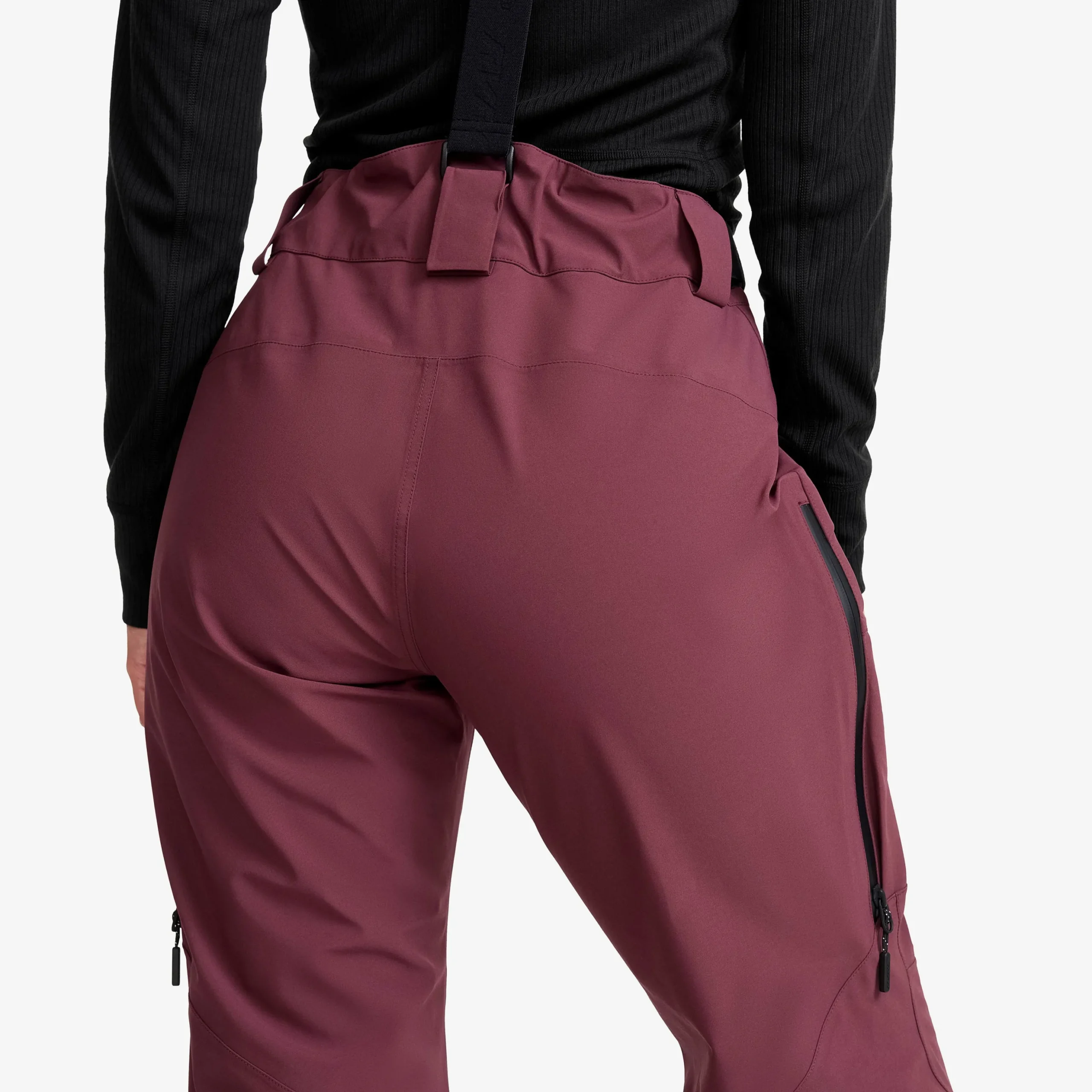 Atlas 3L Ski Pants Damen Mauve Wine