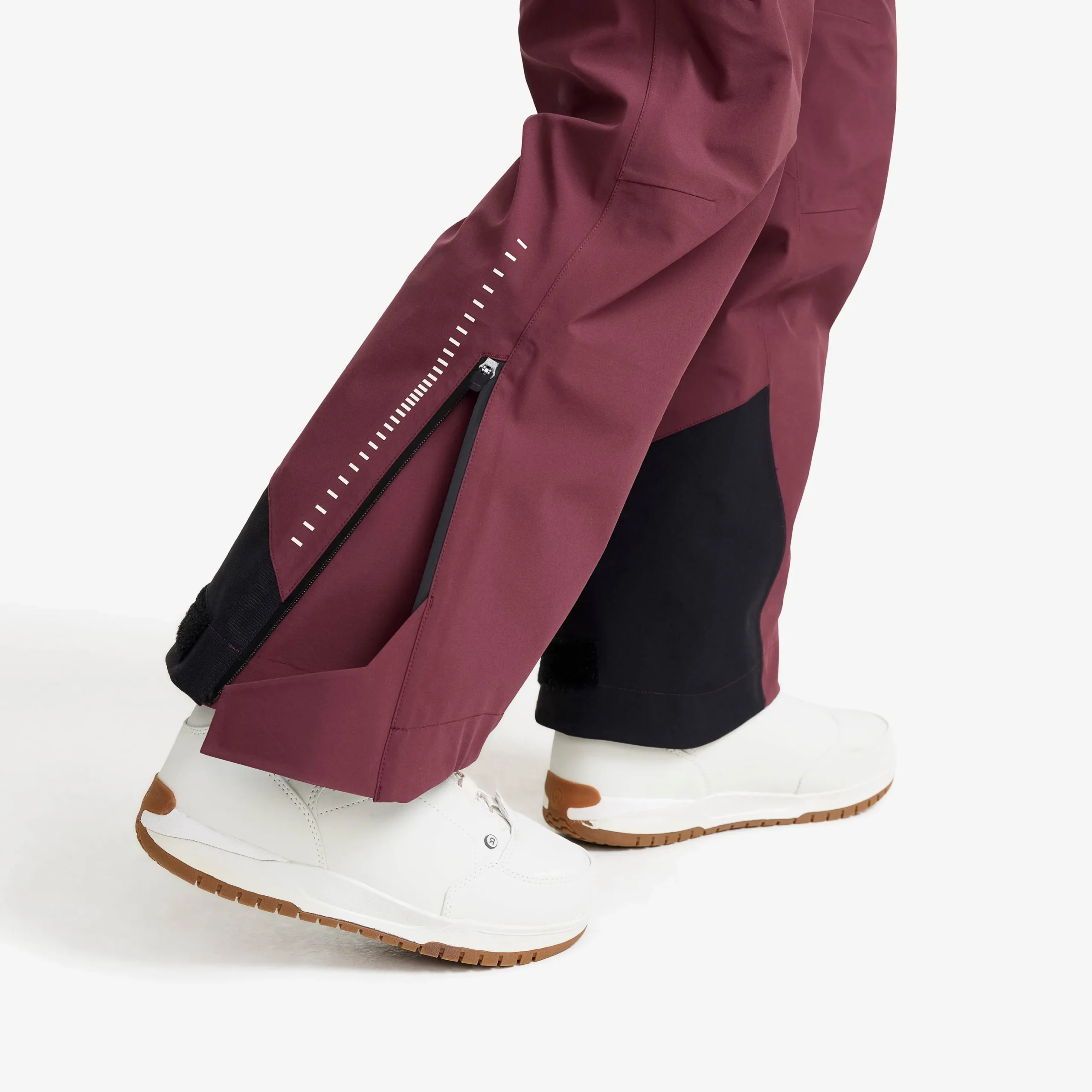 Atlas 3L Ski Pants Damen Mauve Wine