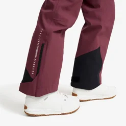 Atlas 3L Ski Pants Damen Mauve Wine