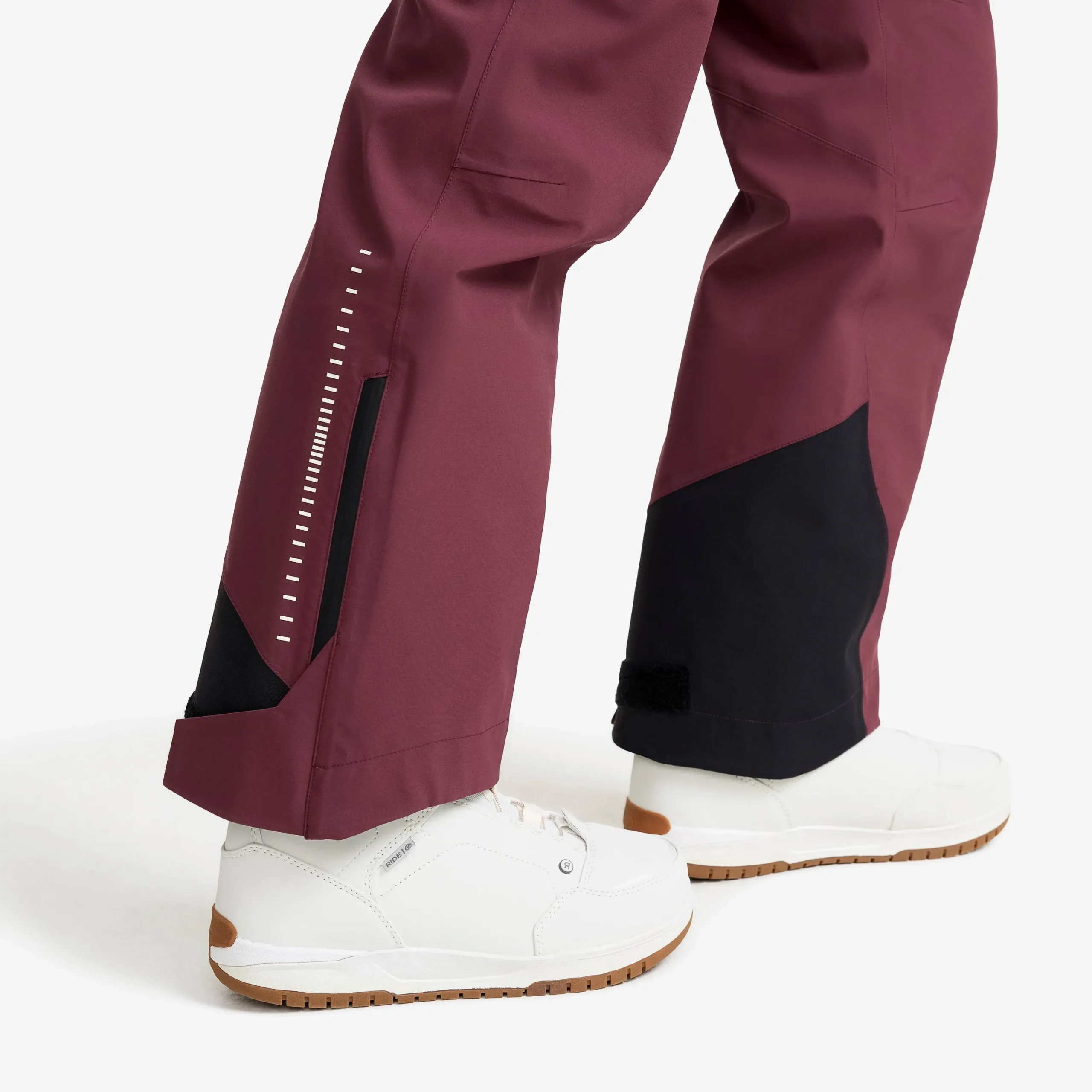 Atlas 3L Ski Pants Damen Mauve Wine