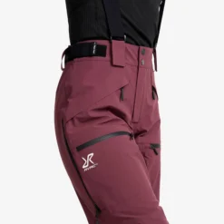Atlas 3L Ski Pants Damen Mauve Wine
