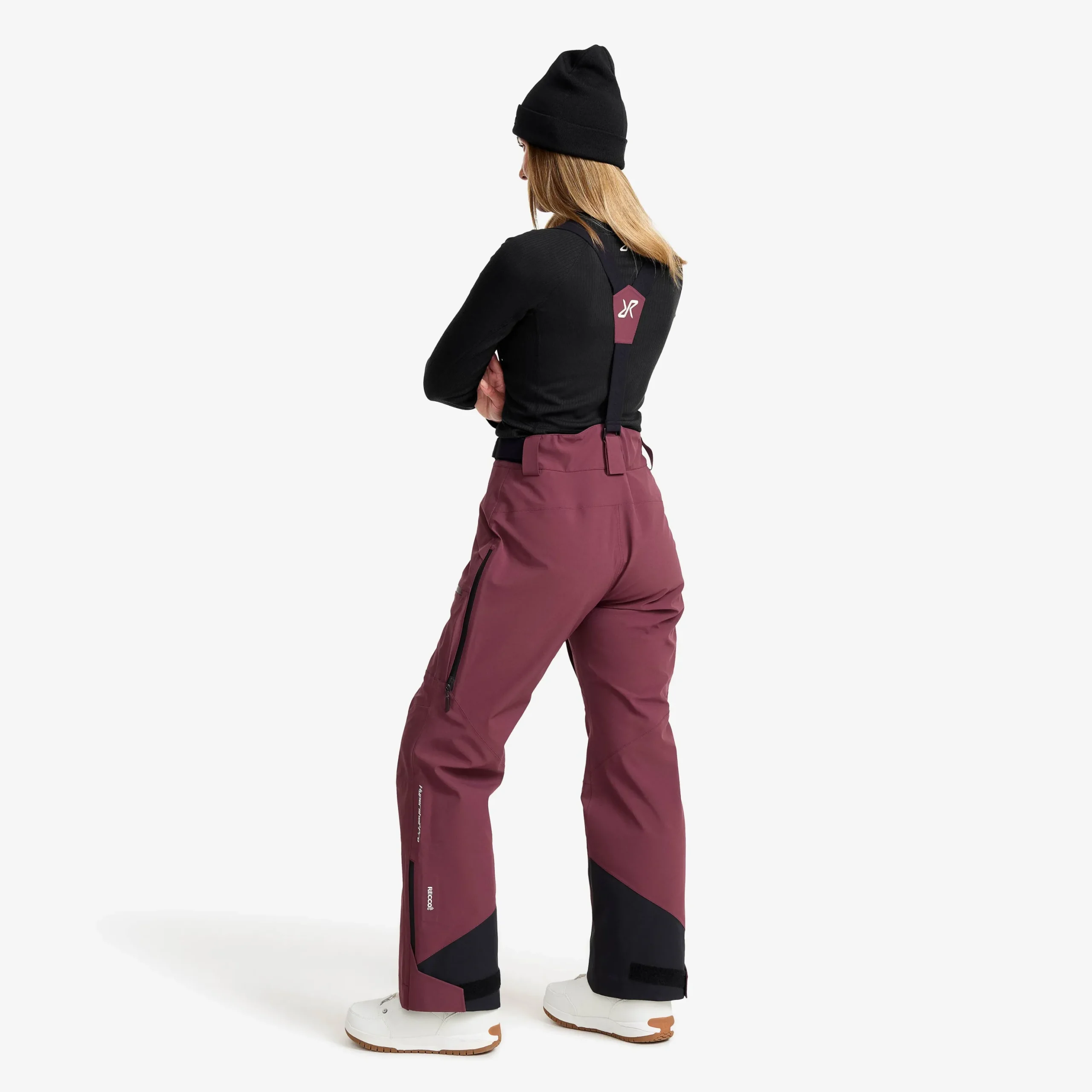 Atlas 3L Ski Pants Damen Mauve Wine
