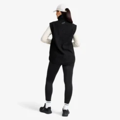 Bigfoot Pile Fleece Vest Damen Black