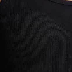 Birch Ribbed Tank Top Damen Black