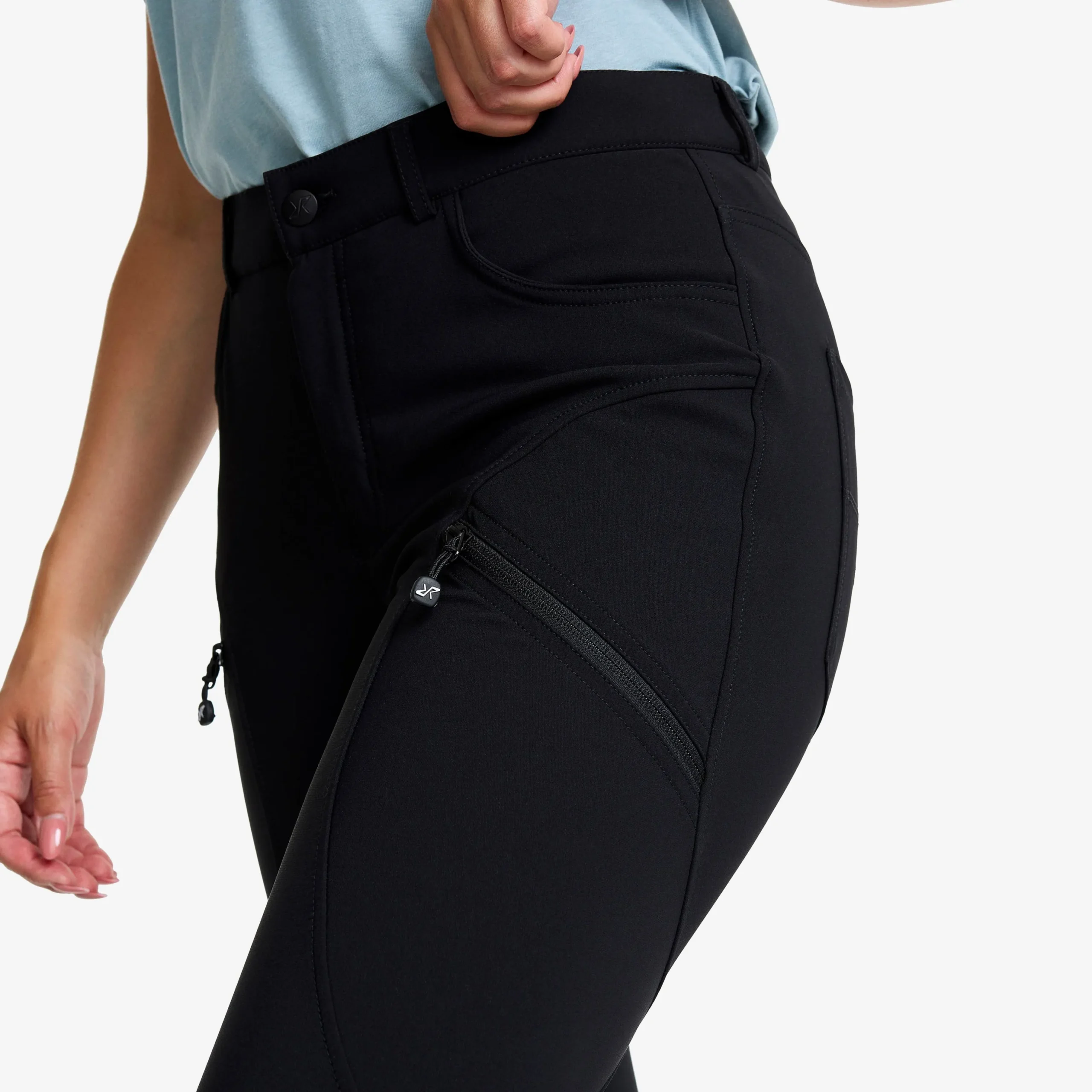 Bouncer Highwaist Jeans Damen Black
