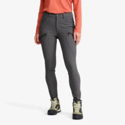 Bouncer Highwaist Jeans Damen Graphite Grey