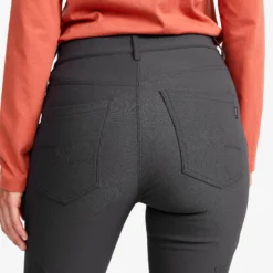 Bouncer Highwaist Jeans Damen Graphite Grey