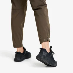 Breezy Curved Ankle Stretch Pants Damen Mud
