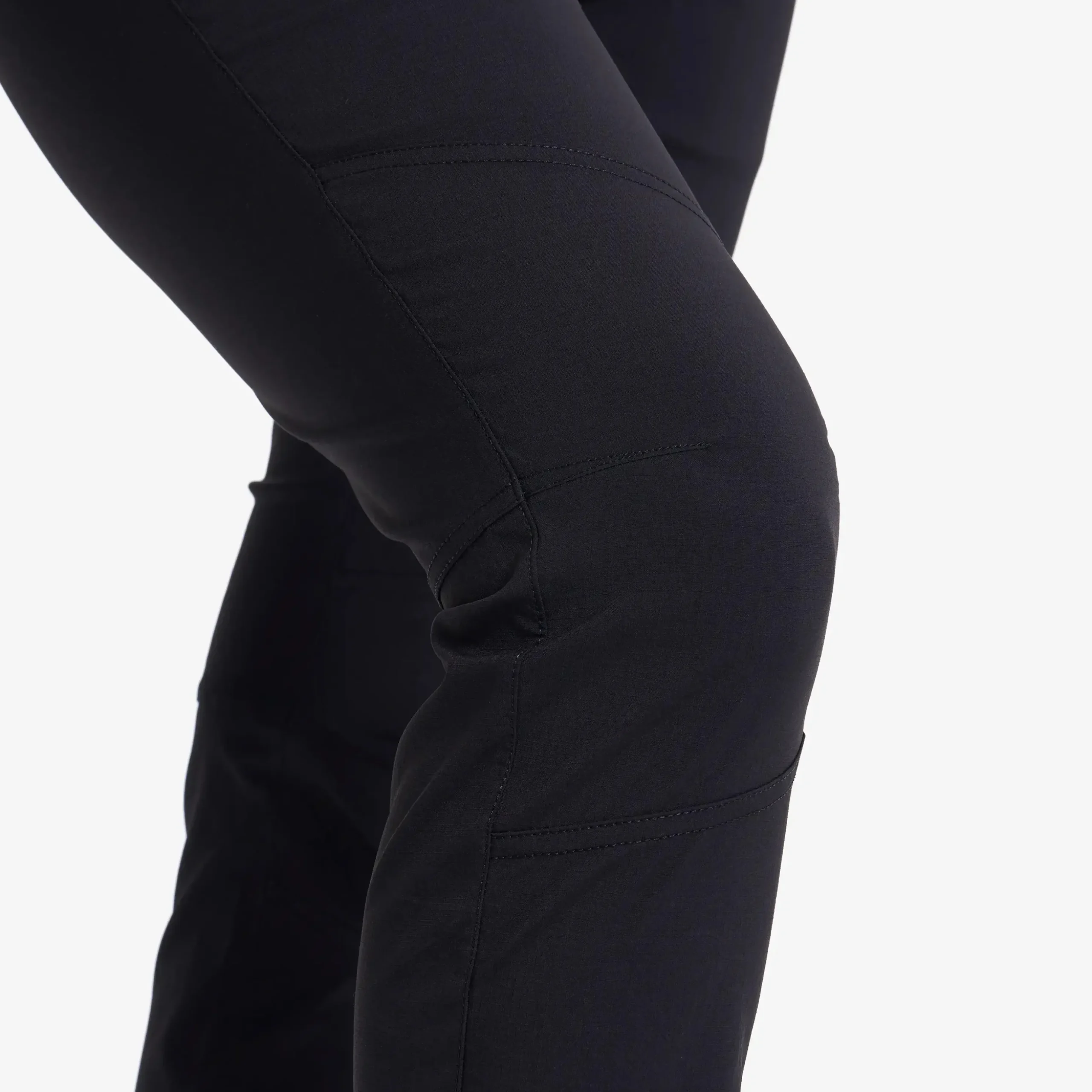 Breezy Outdoor Stretch Pants Damen Black